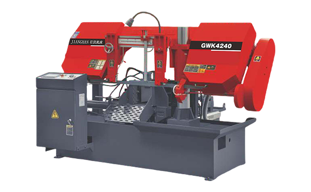 陆川GWK4240数控双柱卧式带锯床
